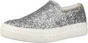 Gills Silver Glitter Flatform Sneakers