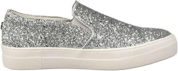 Gills Silver Glitter Flatform Sneakers – Shop Seven North Ak